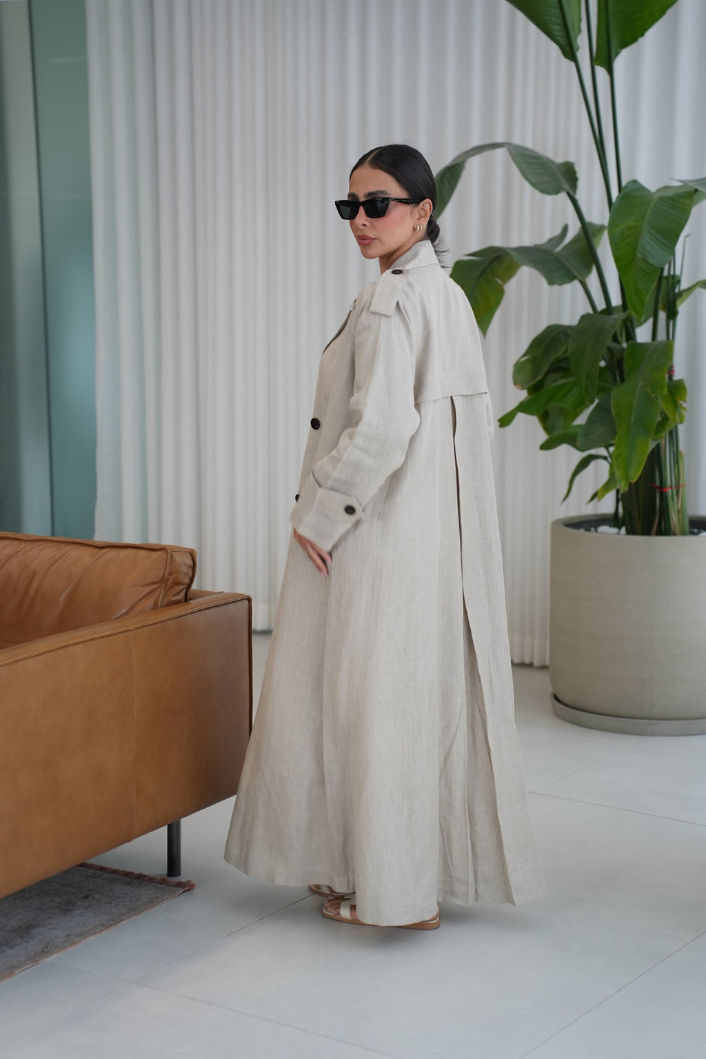 ترانشكوت لينن بيور