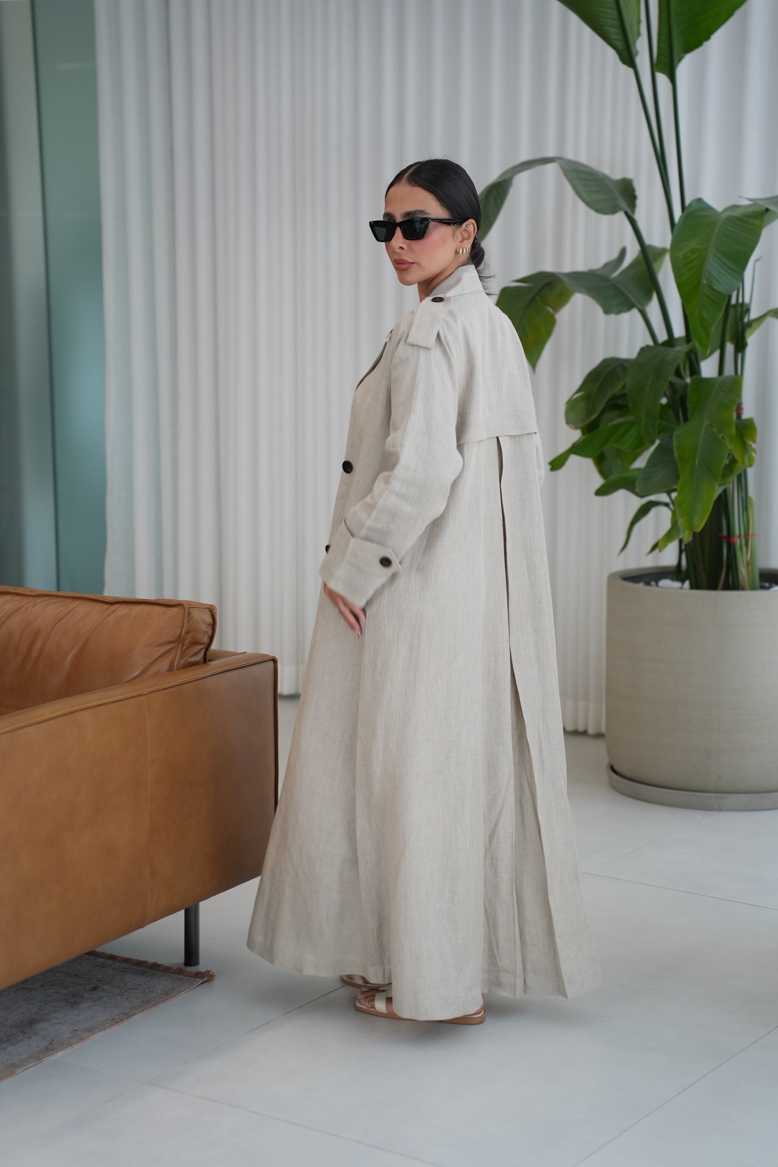 ترانشكوت لينن بيور