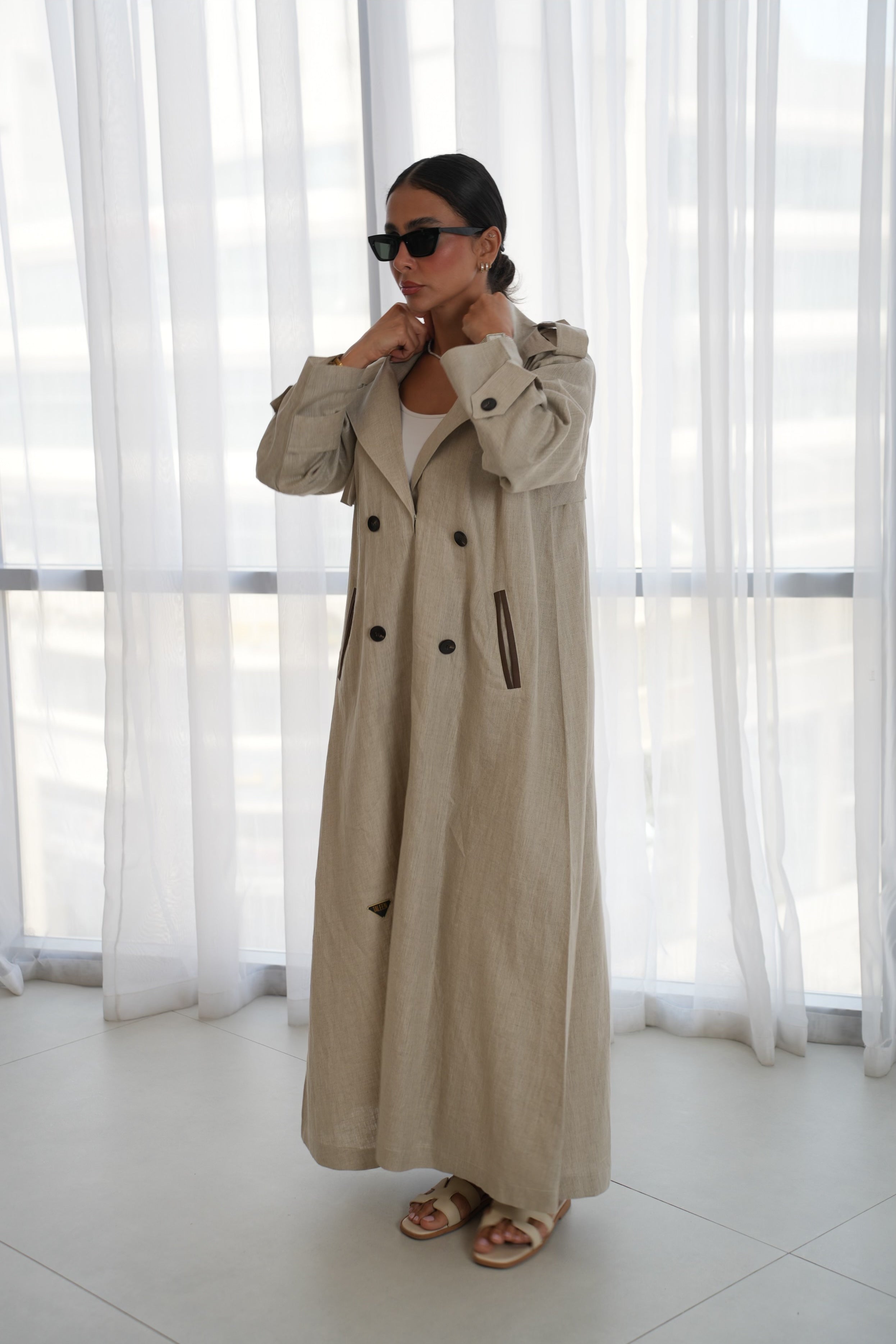 ترانشكوت لينن بيور