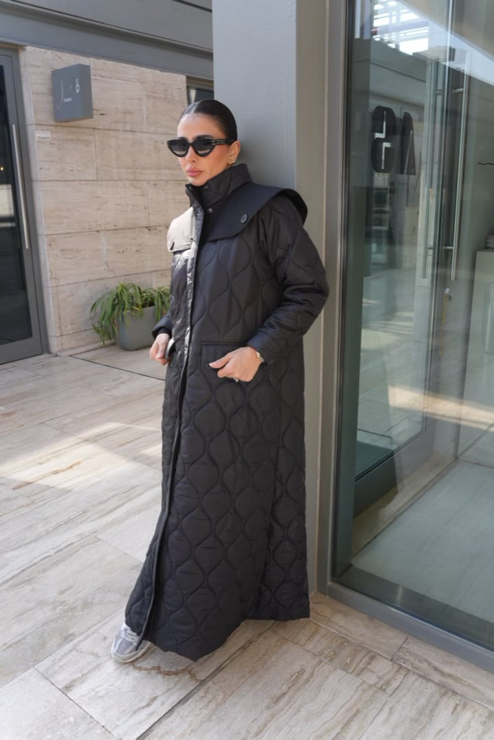 جاكيت ديباج مبطنة