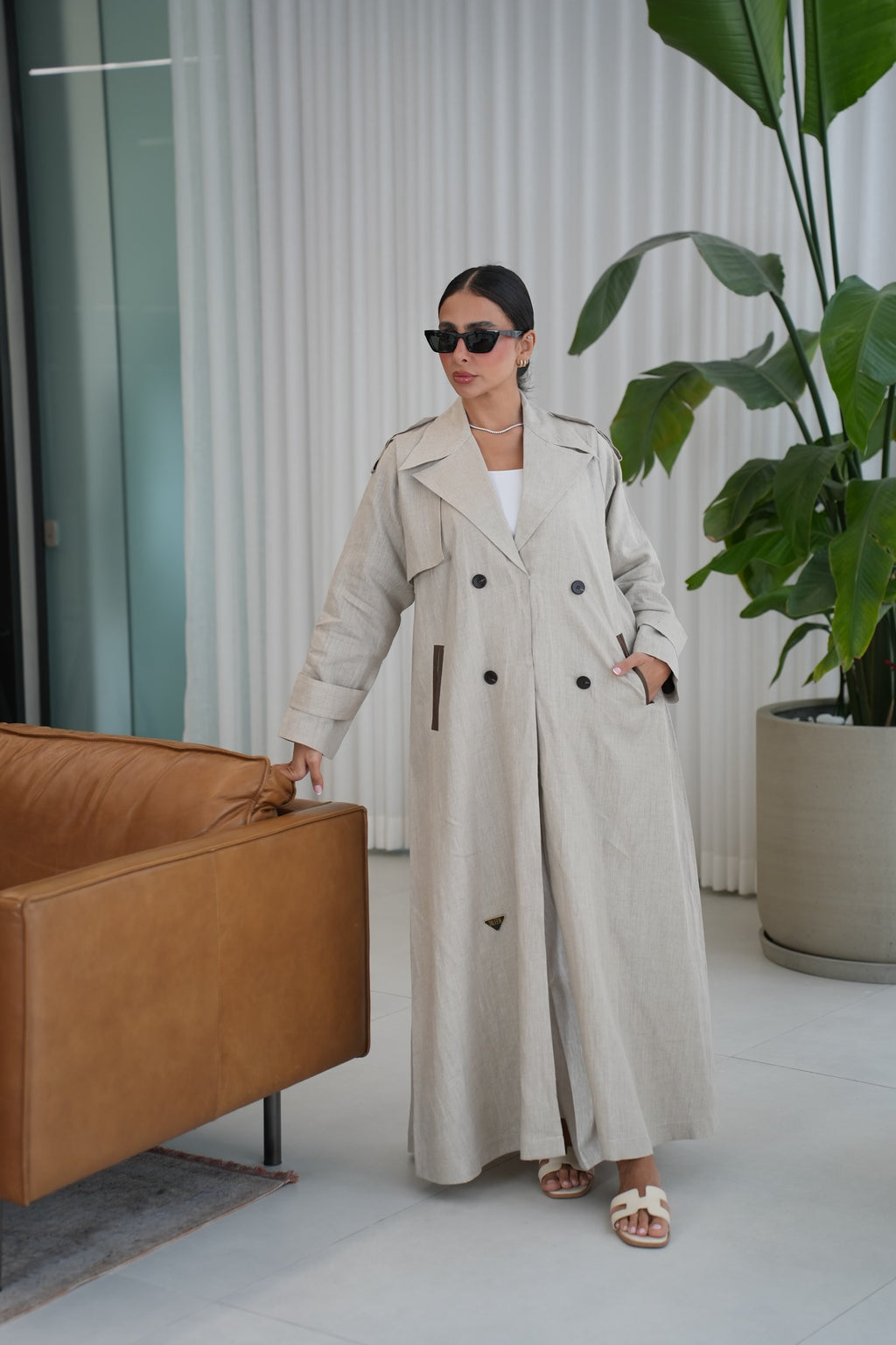 ترانشكوت لينن بيور