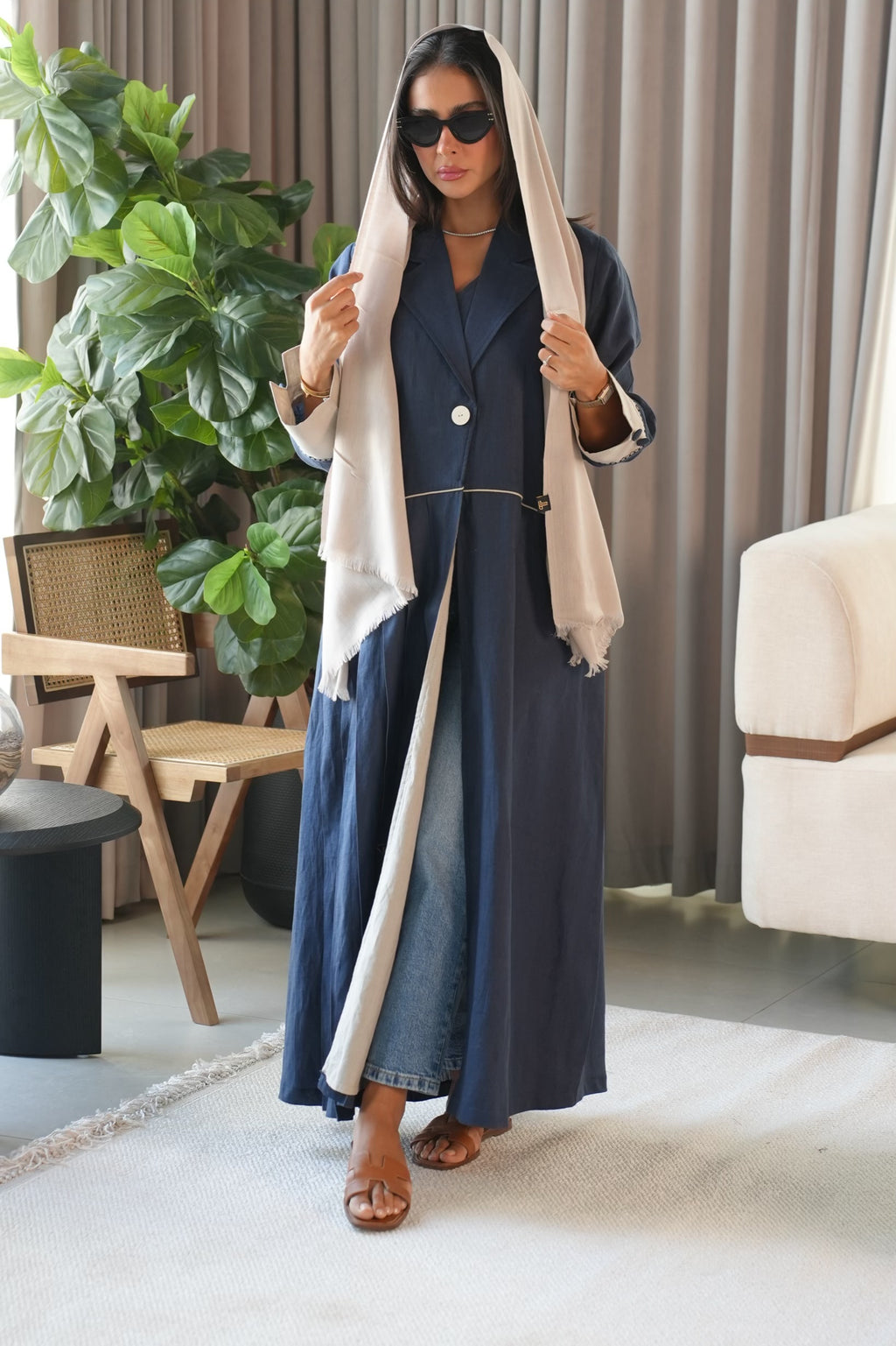 بليزر لينن بيور