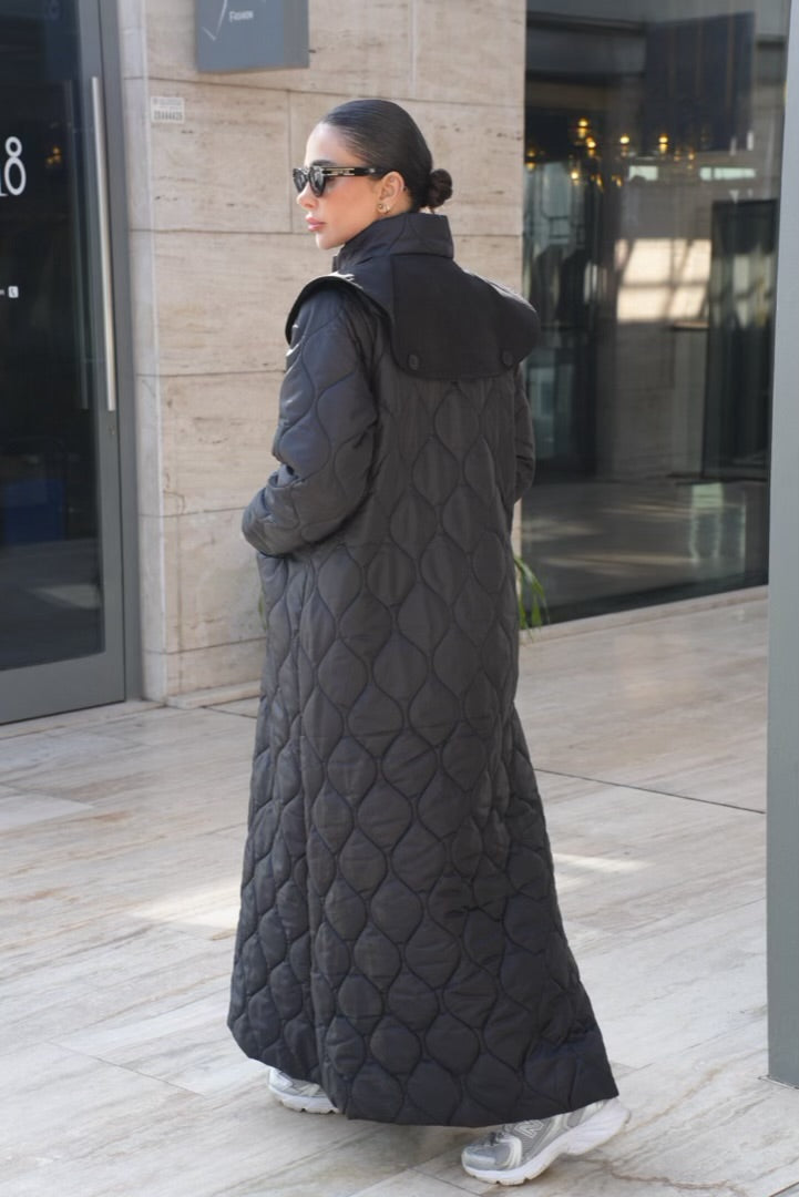 جاكيت ديباج مبطنة