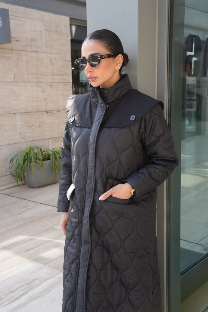 جاكيت ديباج مبطنة