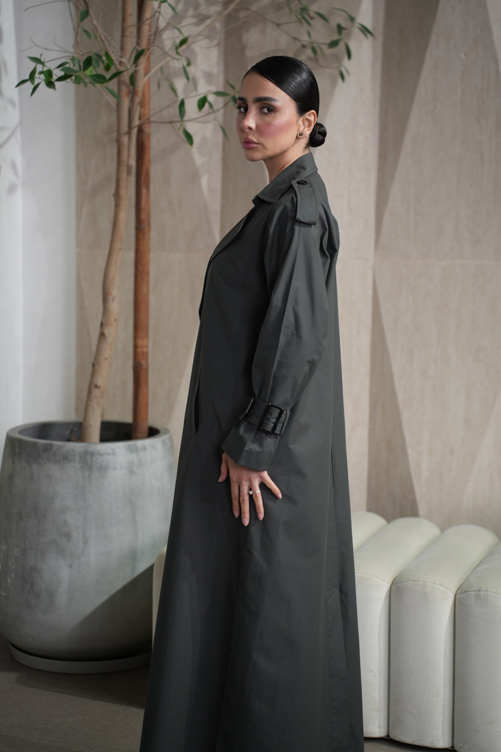 ترانشكوت مكس مارا رمادي