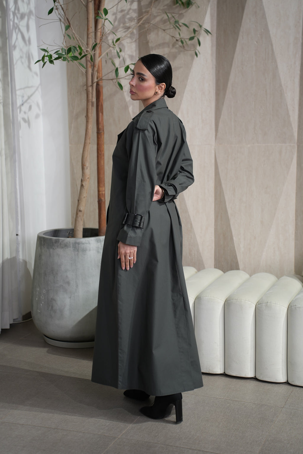 ترانشكوت مكس مارا رمادي