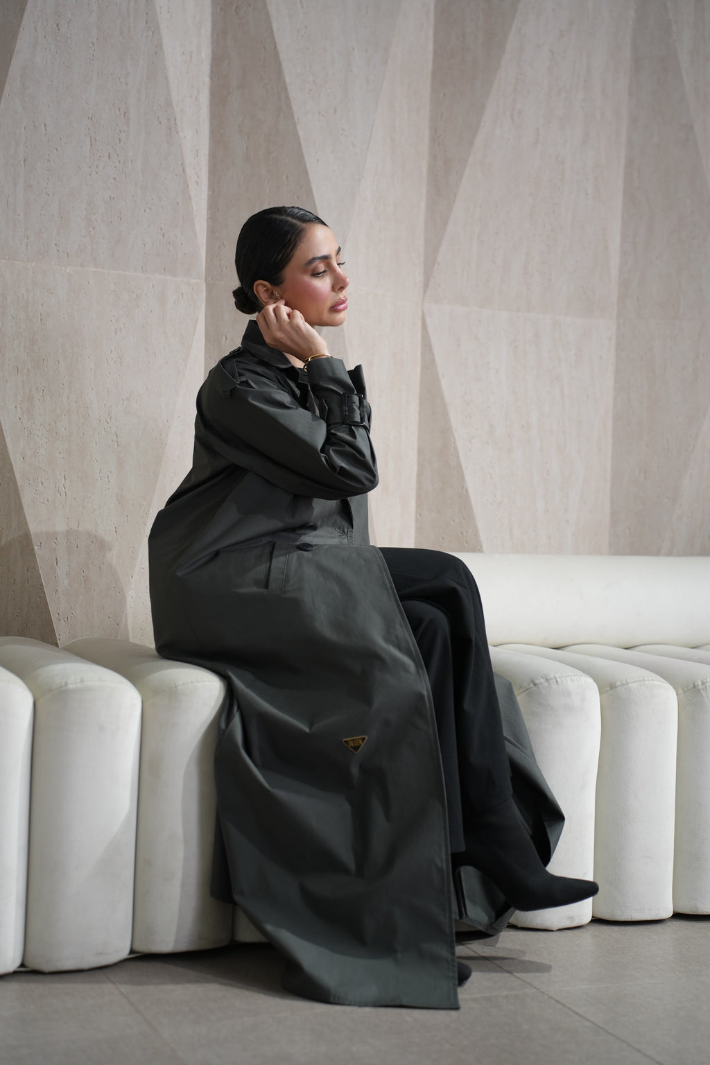 ترانشكوت مكس مارا رمادي