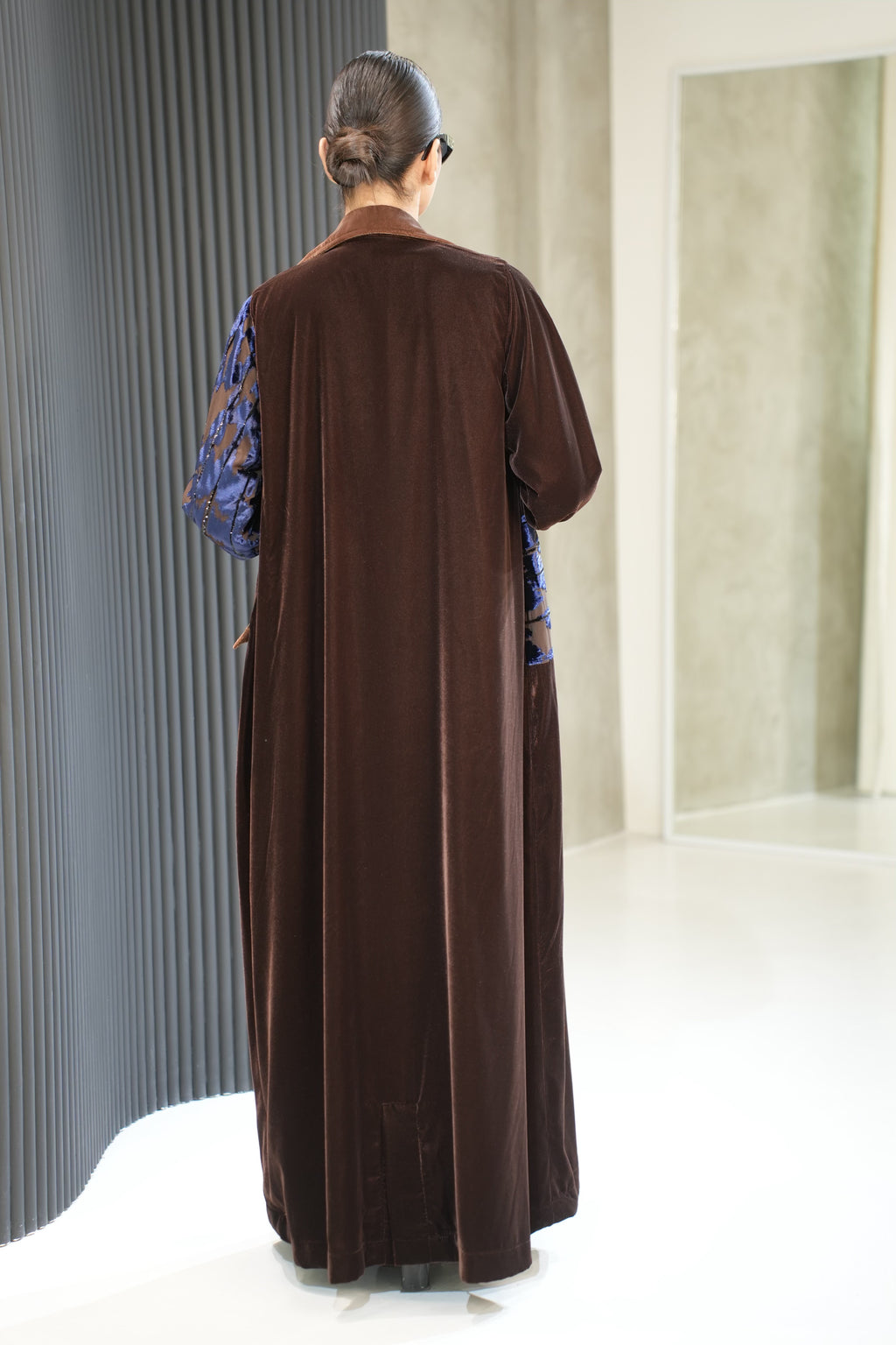 بليزر مخمل شيفون بيور