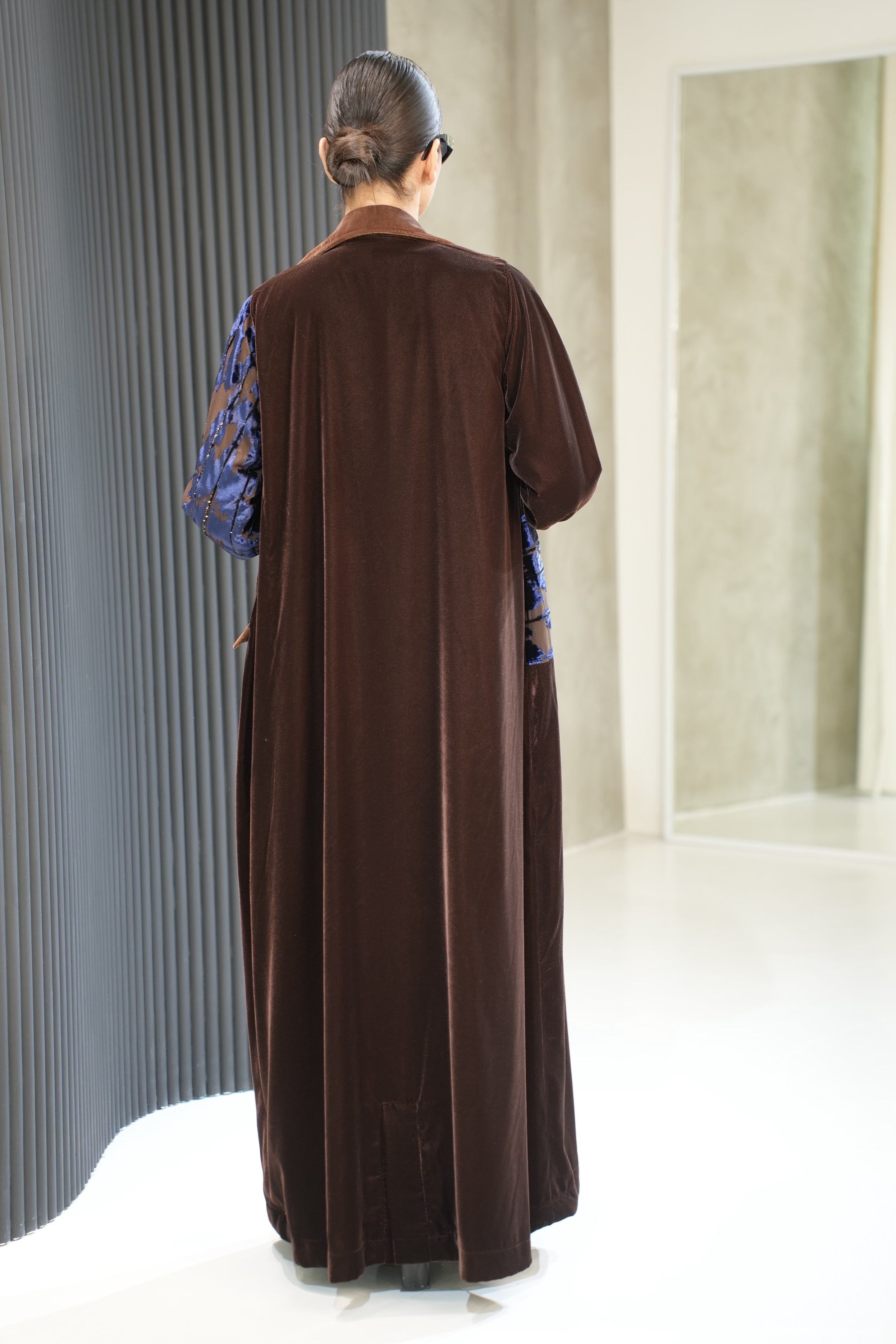 بليزر مخمل شيفون بيور