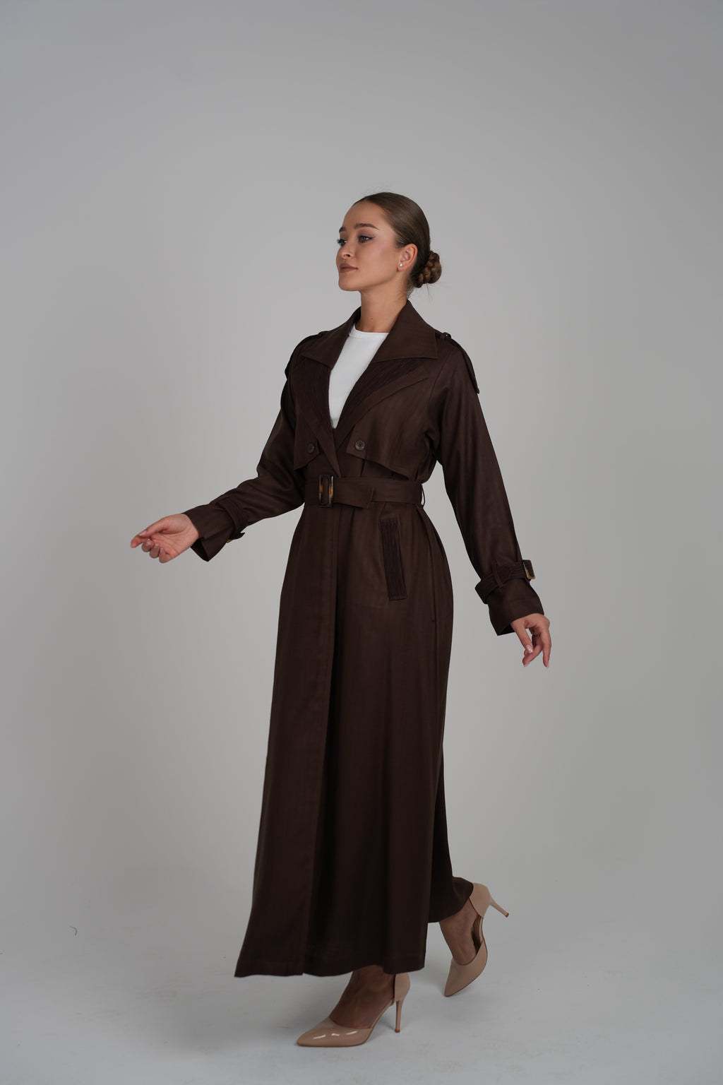 ترانشكوت لينن ورتيكال