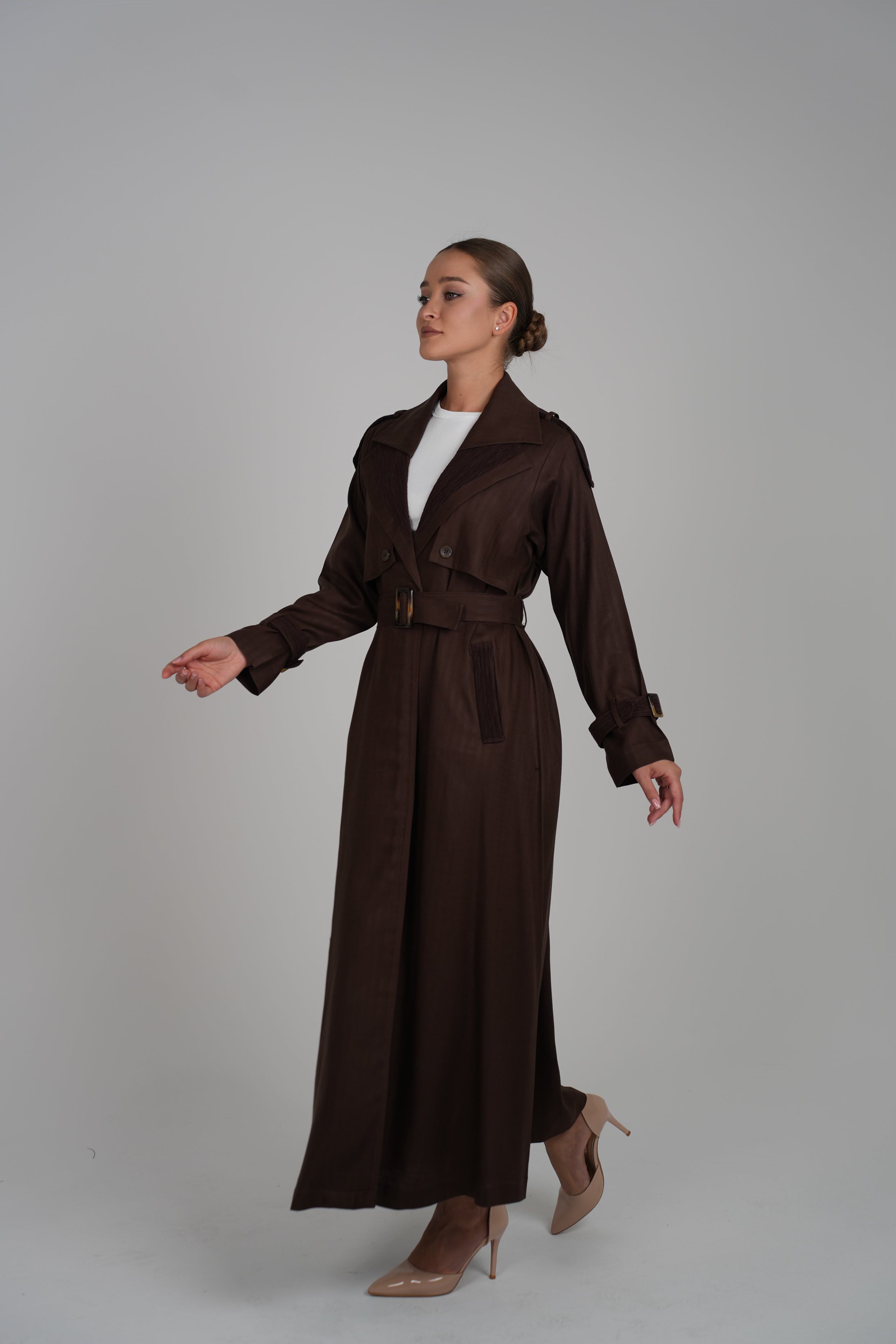 ترانشكوت لينن ورتيكال