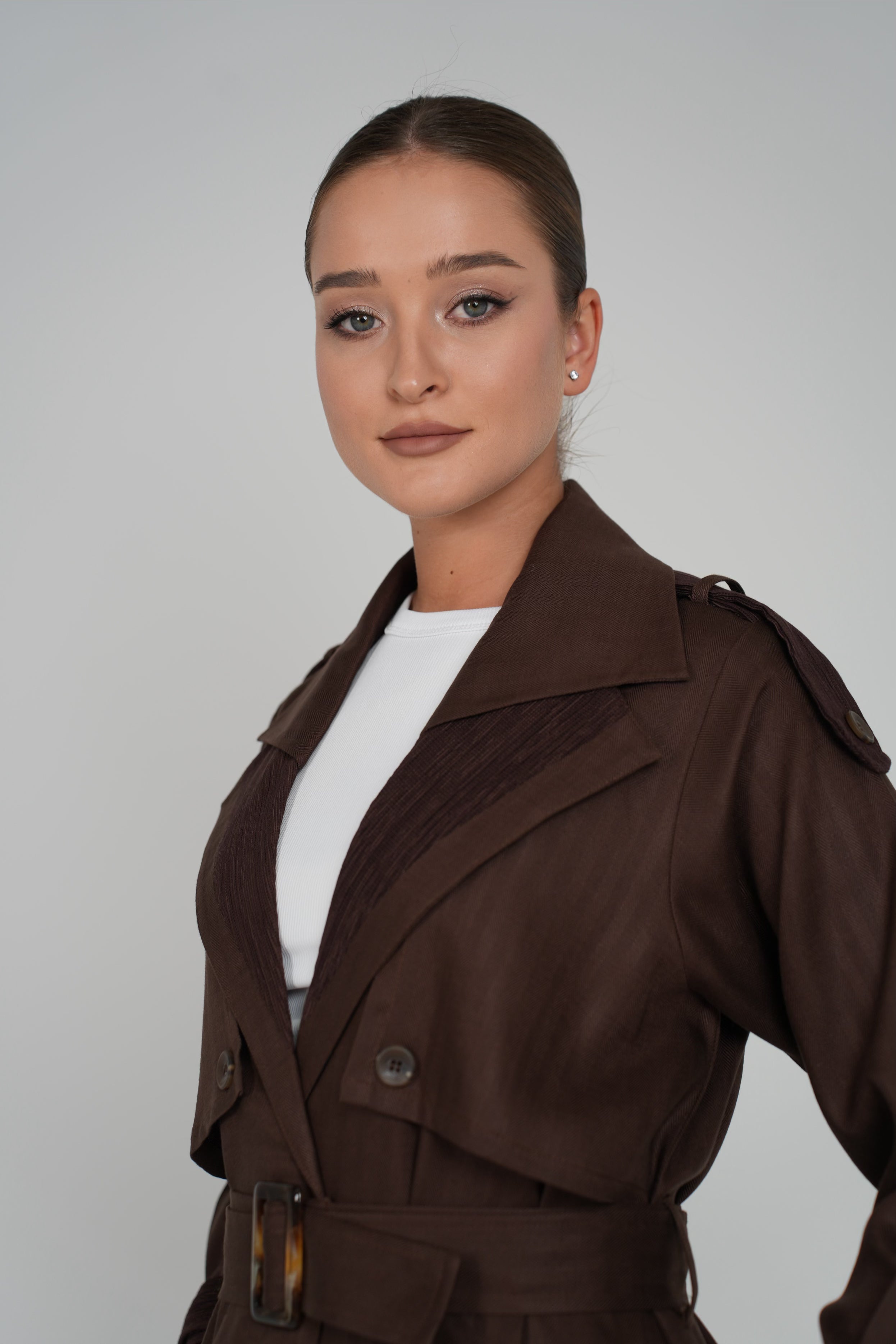 ترانشكوت لينن ورتيكال